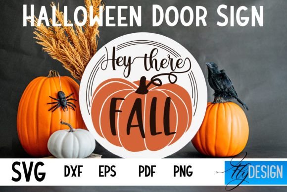 Download Halloween Door Sign SVG | Circle Door - Door sign svg Collection
